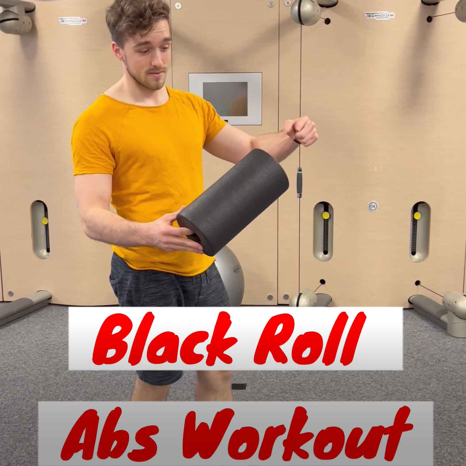 Black Roll Abs Workout